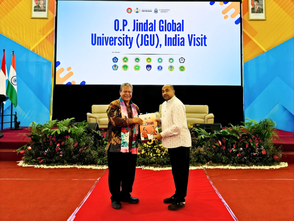 Berita Kunjungan Rektor Unikama ke PGRI AdiBuana pada Kegiatan Kunjungan JGU India