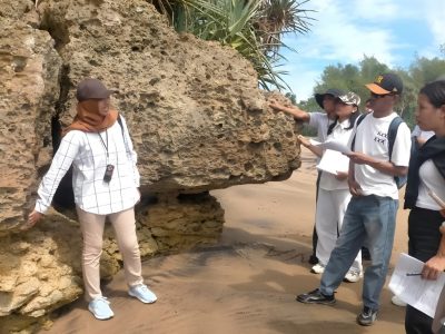 Berita Kegiatan KKL Pendidikan Geografi Unikama Geomorfologi Tanah 2