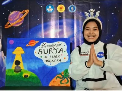 Berita Mahasiswa PG-PAUD Unikama Juara Mendongeng 1