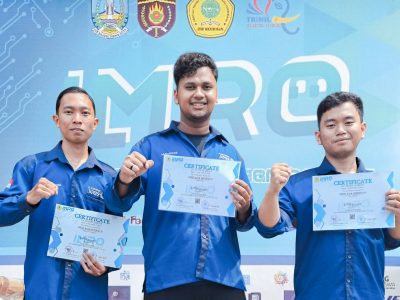 Berita Mahasiswa TI Unikama Raih Peringkat 4 di Olimpiadi Robotik Nasional 2