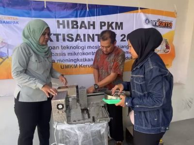 Berita PKM UMKM Krupuk Bawang Pak Wahyudi Bu Rosita 3